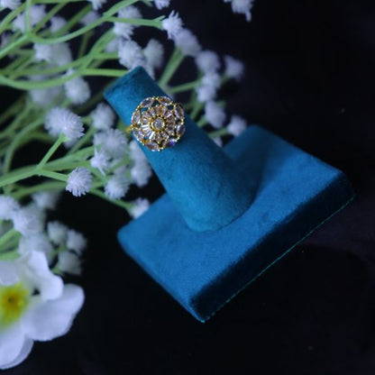 Hand Jewellery Finger Ring Festive 3