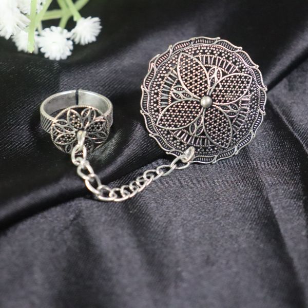 Hand Jewellery Finger Ring Oxidise 7