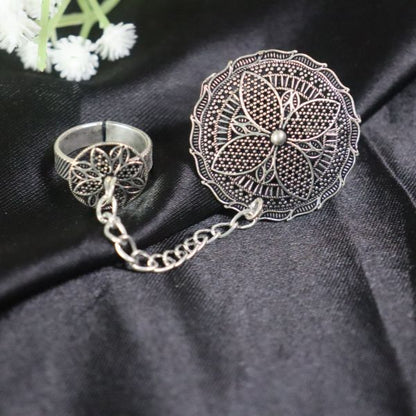 Hand Jewellery Finger Ring Oxidise 7