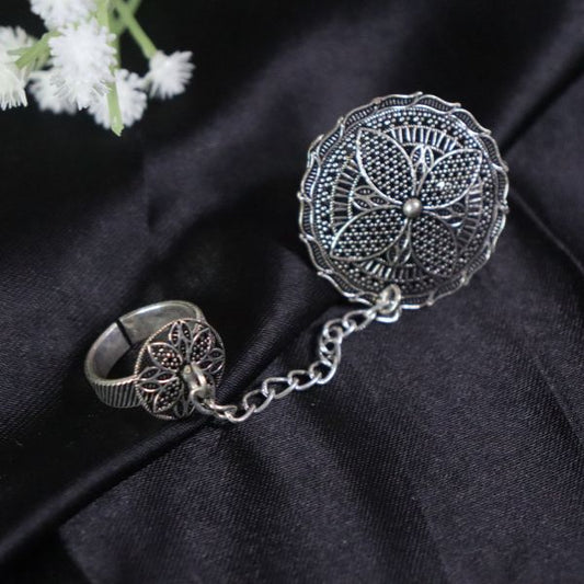 Hand Jewellery Finger Ring Oxidise 7
