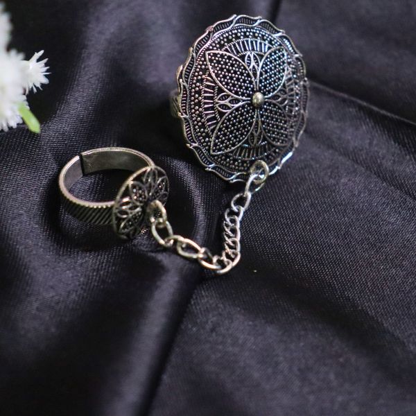 Hand Jewellery Finger Ring Oxidise 7