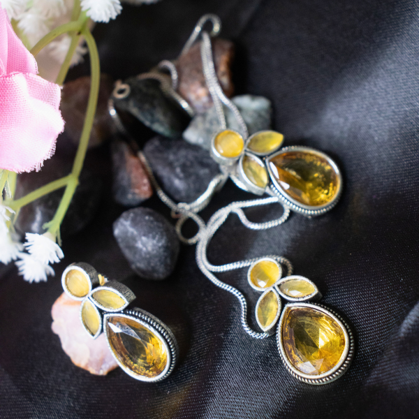 Neck Accessories Oxidise Neckpiece 10