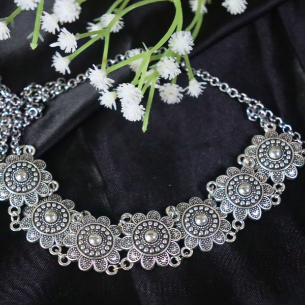 Neck Accessories Oxidise Neckpiece 13