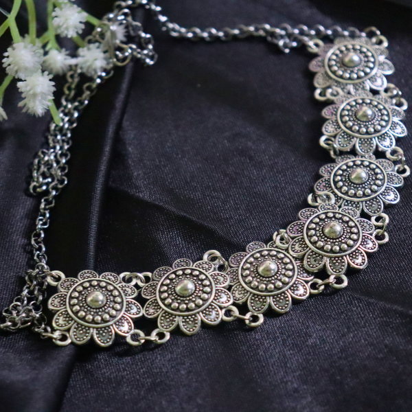 Neck Accessories Oxidise Neckpiece 13