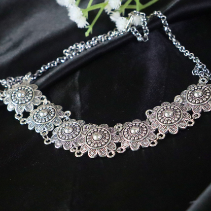 Neck Accessories Oxidise Neckpiece 13