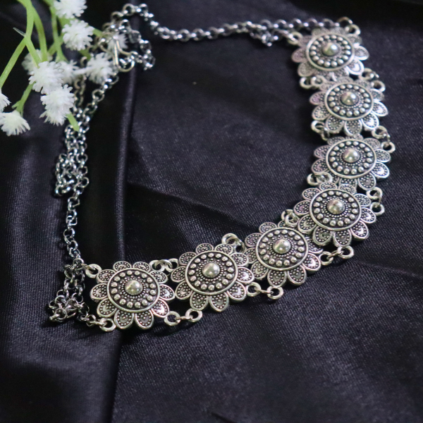 Neck Accessories Oxidise Neckpiece 13