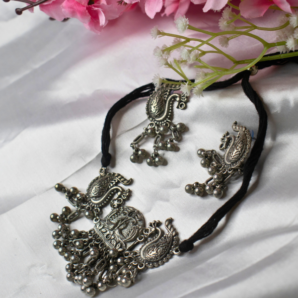 Neck Accessories Oxidise Neckpiece 15