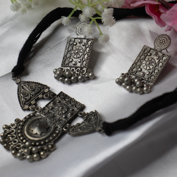 Neck Accessories Oxidise Neckpiece 16