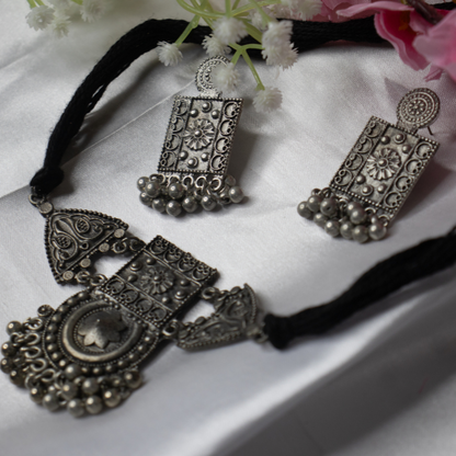 Neck Accessories Oxidise Neckpiece 16