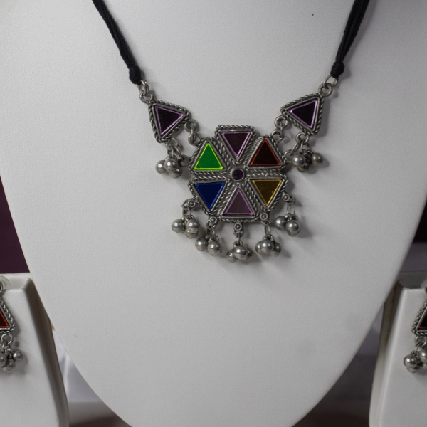 Neck Accessories Oxidise Neckpiece 17
