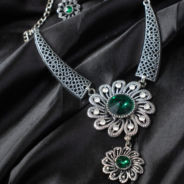 Neck Accessories Oxidise Neckpiece 18