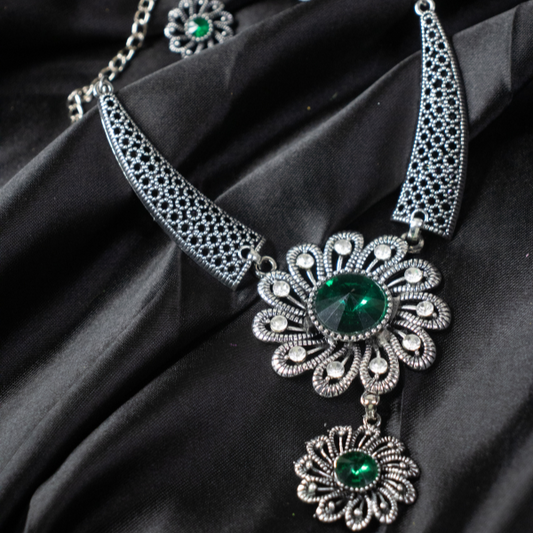 Neck Accessories Oxidise Neckpiece 18