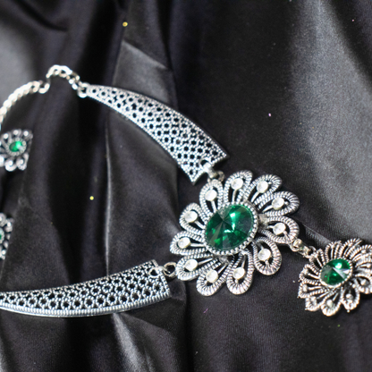 Neck Accessories Oxidise Neckpiece 18