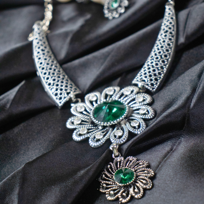 Neck Accessories Oxidise Neckpiece 18
