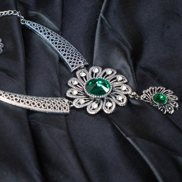 Neck Accessories Oxidise Neckpiece 18
