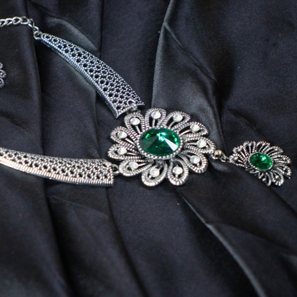 Neck Accessories Oxidise Neckpiece 18