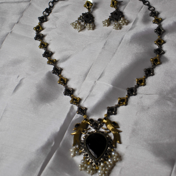 Neck Accessories Oxidise Neckpiece 19
