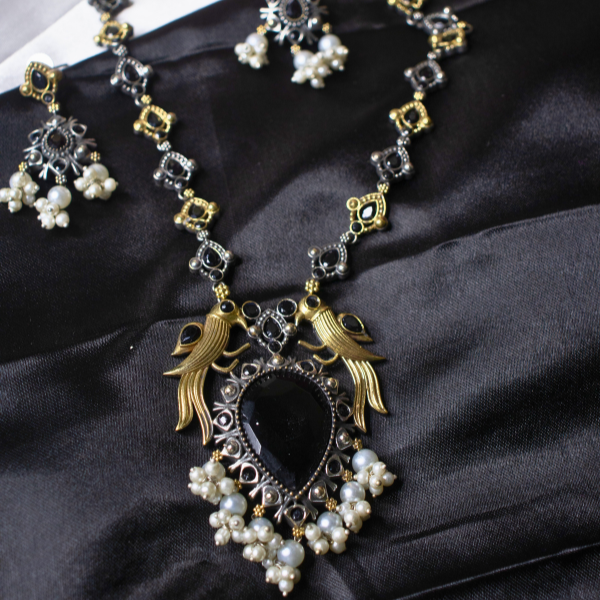 Neck Accessories Oxidise Neckpiece 19