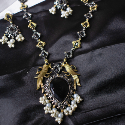 Neck Accessories Oxidise Neckpiece 19