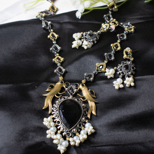 Neck Accessories Oxidise Neckpiece 19