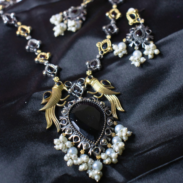 Neck Accessories Oxidise Neckpiece 19