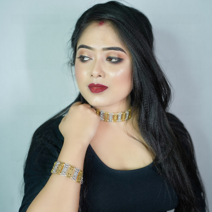 Neck Accessories Oxidise Neckpiece 1