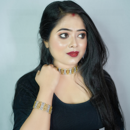 Neck Accessories Oxidise Neckpiece 1