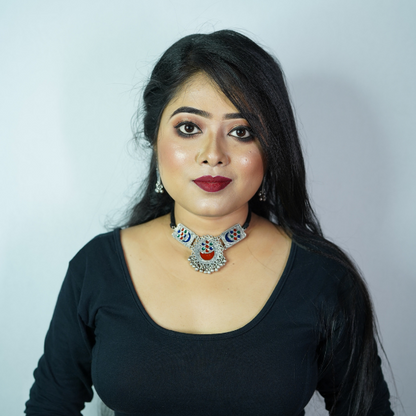 Neck Accessories Oxidise Neckpiece 2