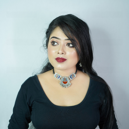 Neck Accessories Oxidise Neckpiece 2