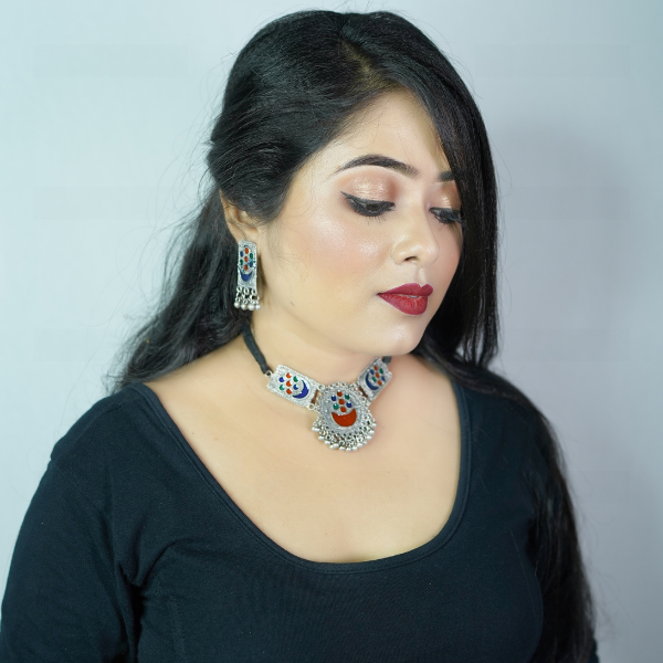 Neck Accessories Oxidise Neckpiece 2