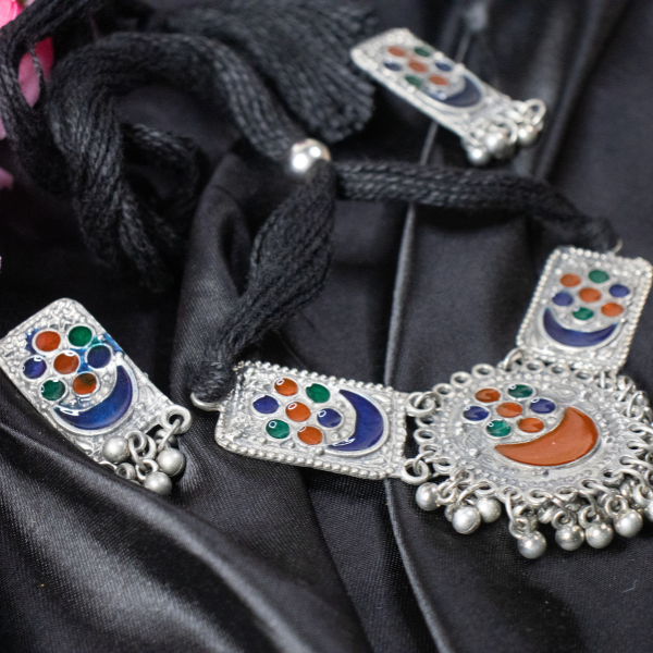 Neck Accessories Oxidise Neckpiece 2