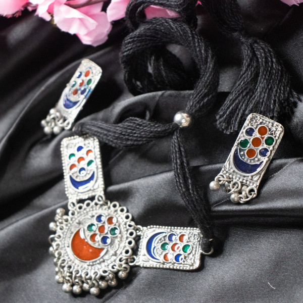 Neck Accessories Oxidise Neckpiece 2