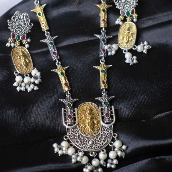 Neck Accessories Oxidise Neckpiece 3