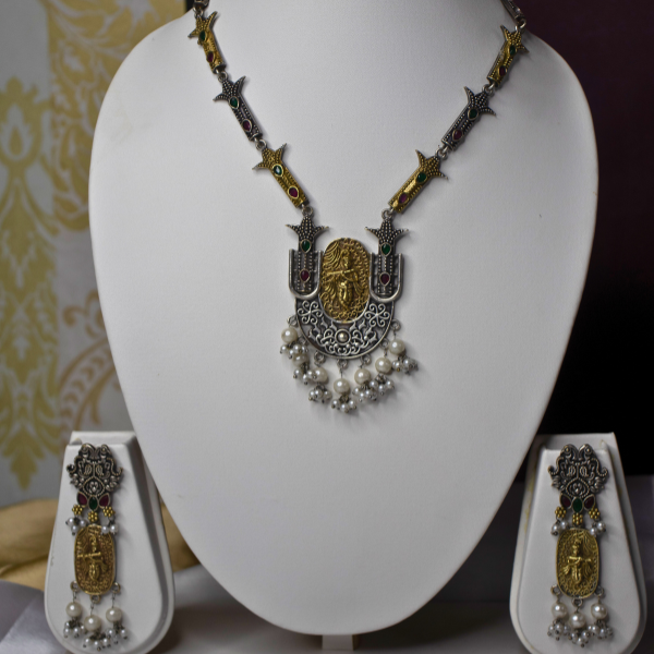 Neck Accessories Oxidise Neckpiece 3
