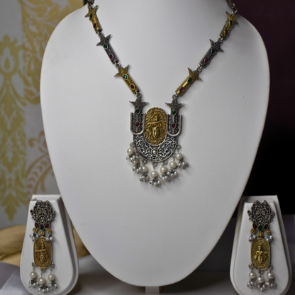 Neck Accessories Oxidise Neckpiece 3