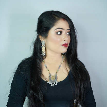 Neck Accessories Oxidise Neckpiece 3