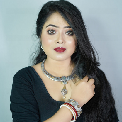 Neck Accessories Oxidise Neckpiece 4