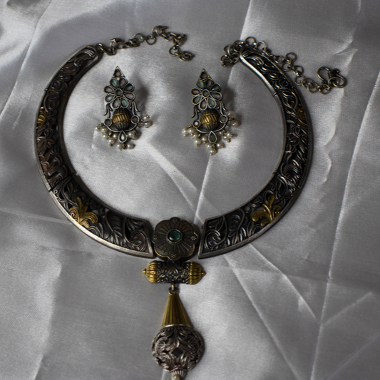 Neck Accessories Oxidise Neckpiece 4