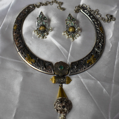 Neck Accessories Oxidise Neckpiece 4