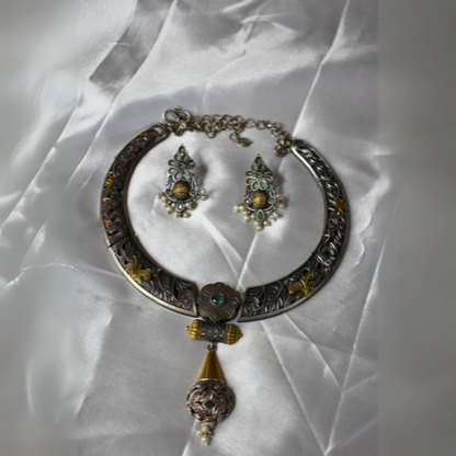 Neck Accessories Oxidise Neckpiece 4