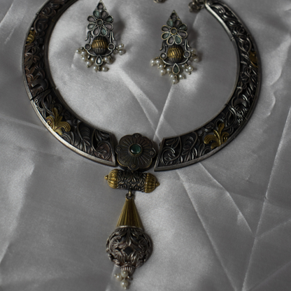 Neck Accessories Oxidise Neckpiece 4