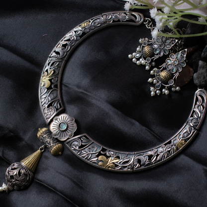 Neck Accessories Oxidise Neckpiece 4