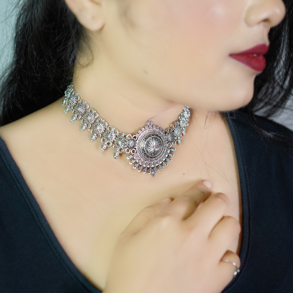 Neck Accessories Oxidise Neckpiece 5