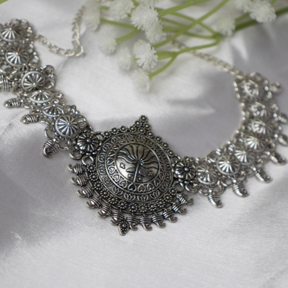 Neck Accessories Oxidise Neckpiece 5