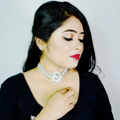 Neck Accessories Oxidise Neckpiece 5