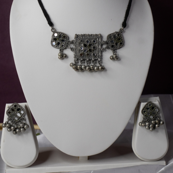 Neck Accessories Oxidise Neckpiece 6