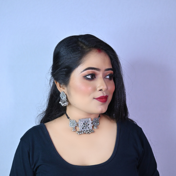 Neck Accessories Oxidise Neckpiece 6