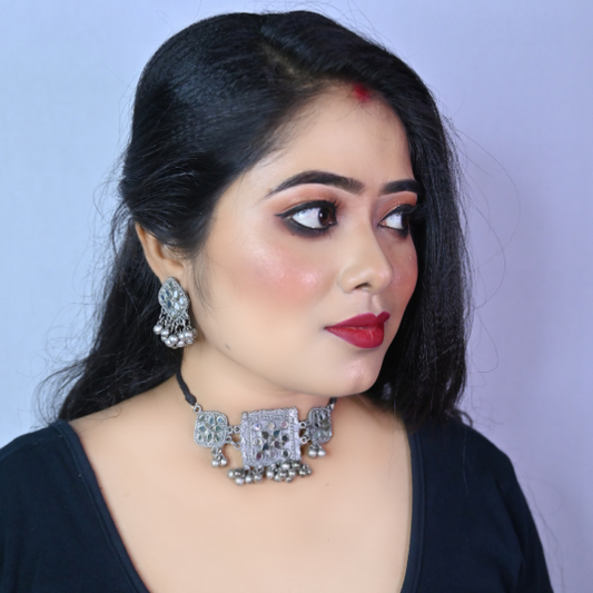 Neck Accessories Oxidise Neckpiece 6