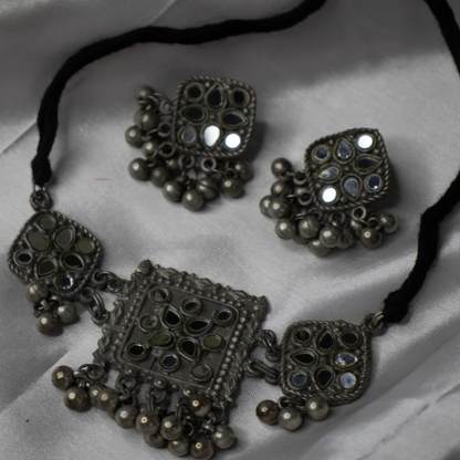 Neck Accessories Oxidise Neckpiece 6