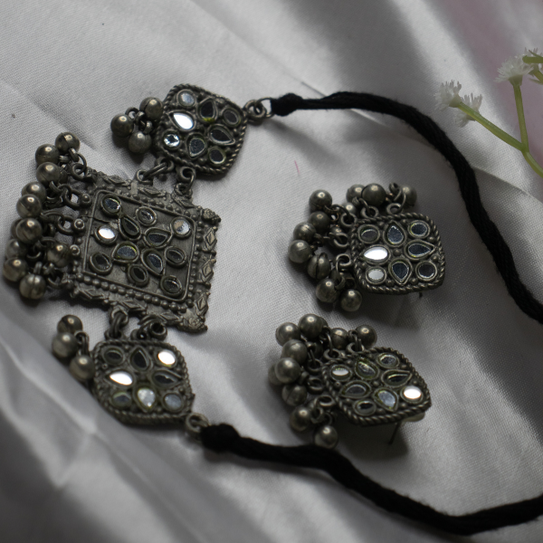 Neck Accessories Oxidise Neckpiece 6